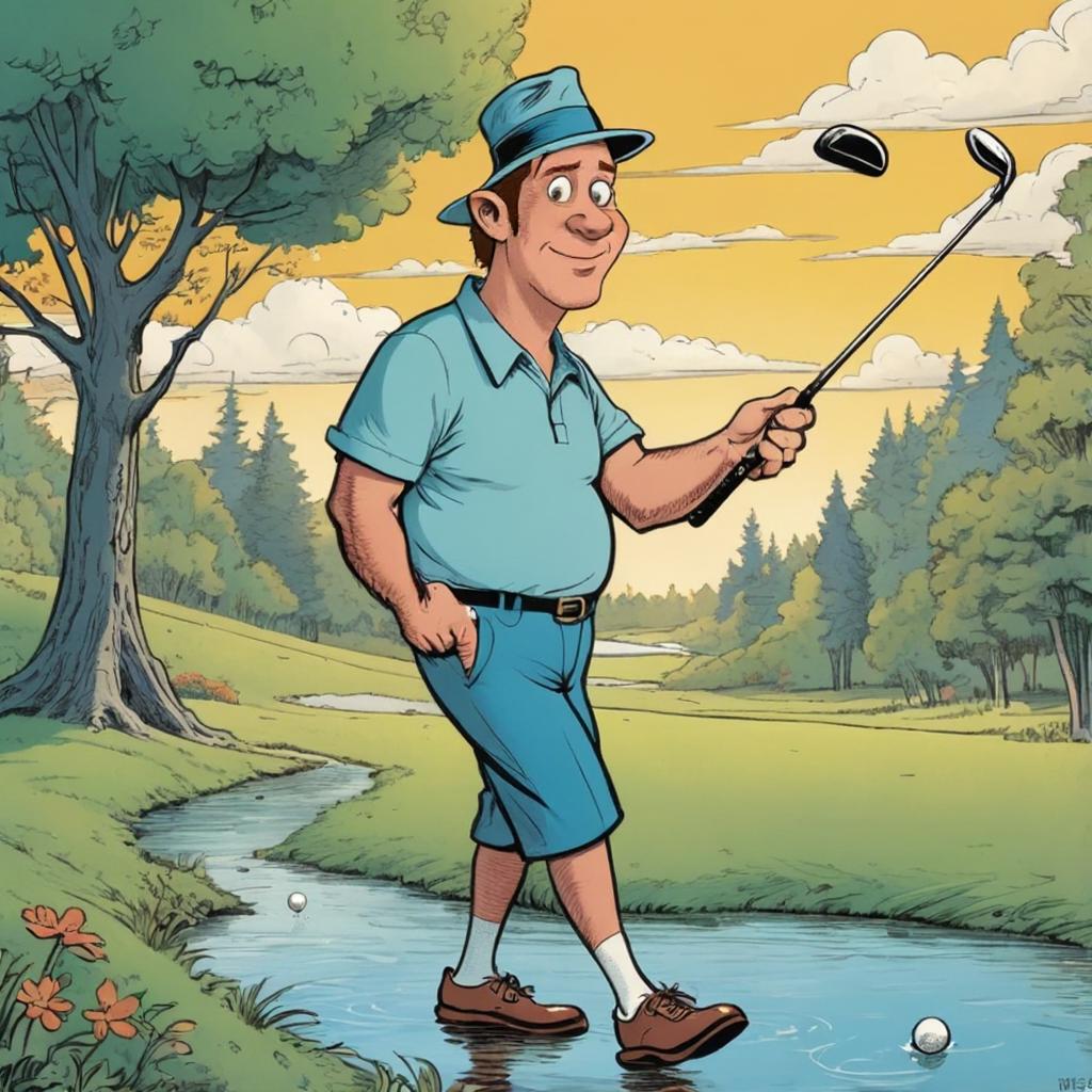 Bruce Lietzke Cartoon