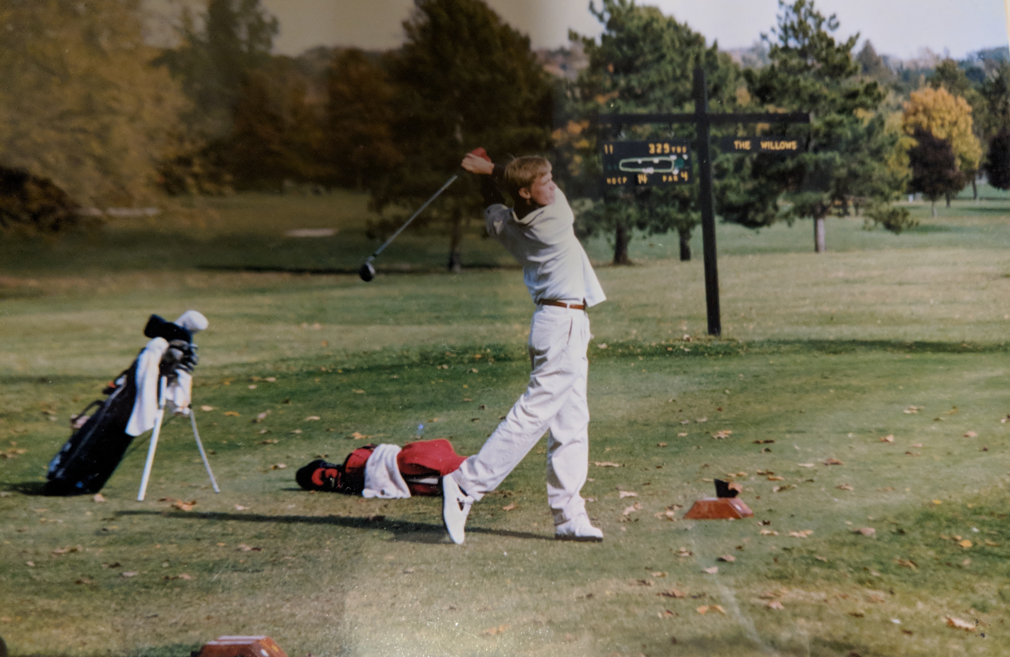 Junior golf days - competing for a State Championship